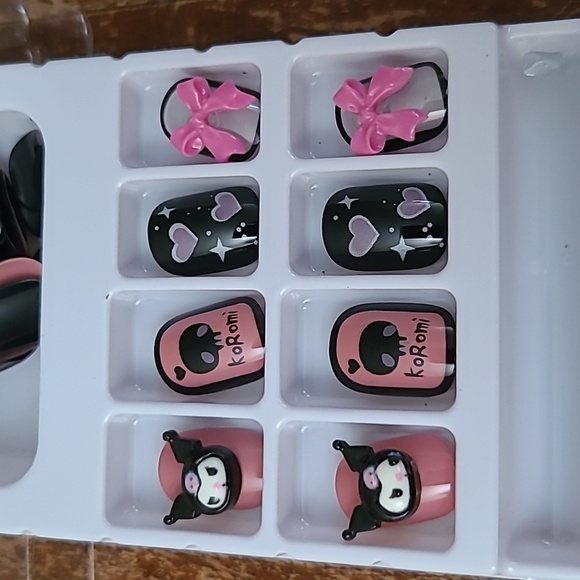 Boutique Other - Sanrio Kuromi 3D Press On Nails